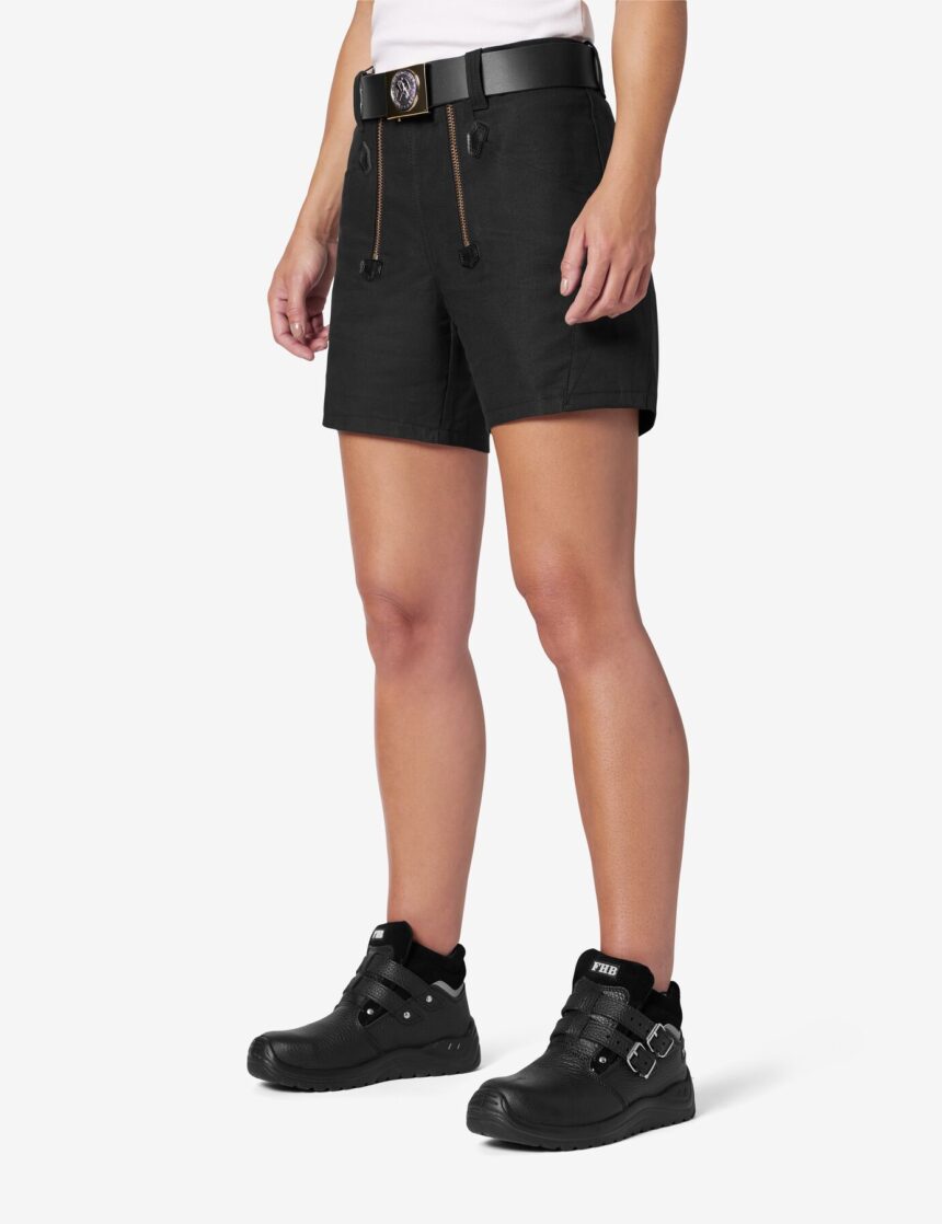 FHB JO Zunft-Shorts kurz Rips-Moleskin, schwarz, Gr. 50