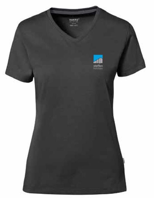 HAKRO COTTON TEC® Damen V-Shirt
