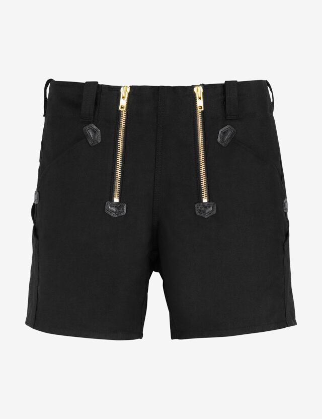 FHB JO Zunft-Shorts kurz Rips-Moleskin, schwarz, Gr. 50