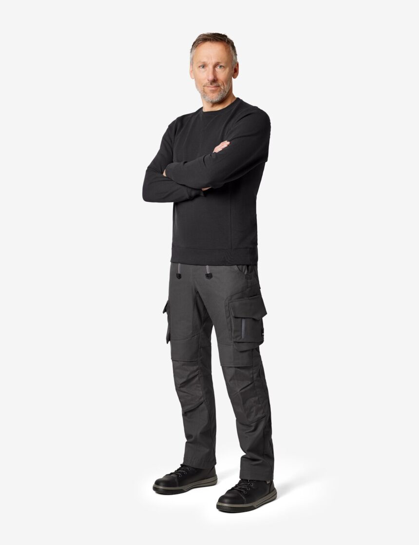 FHB SEBASTIAN Zunfthose Canvas und Cordura, schwarz, Gr. 86