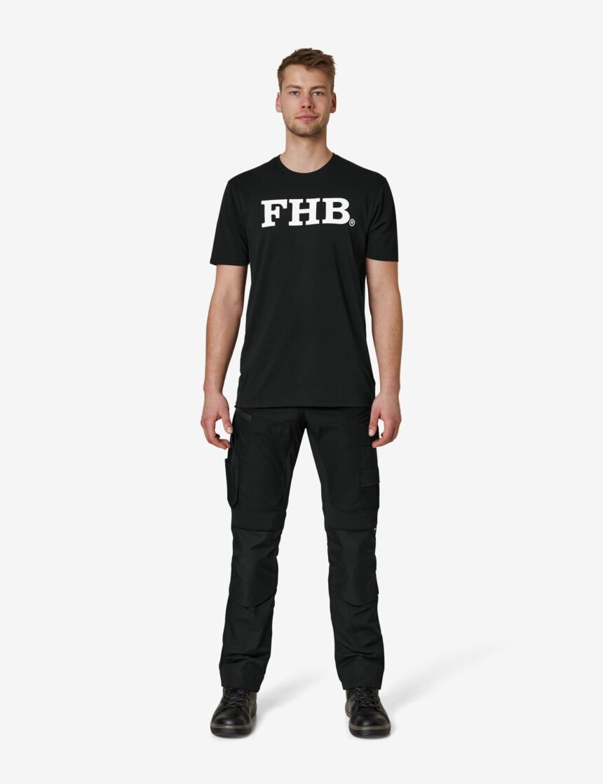 FHB OLLI Zunfthose leicht und elastisch, schwarz, Gr. 90