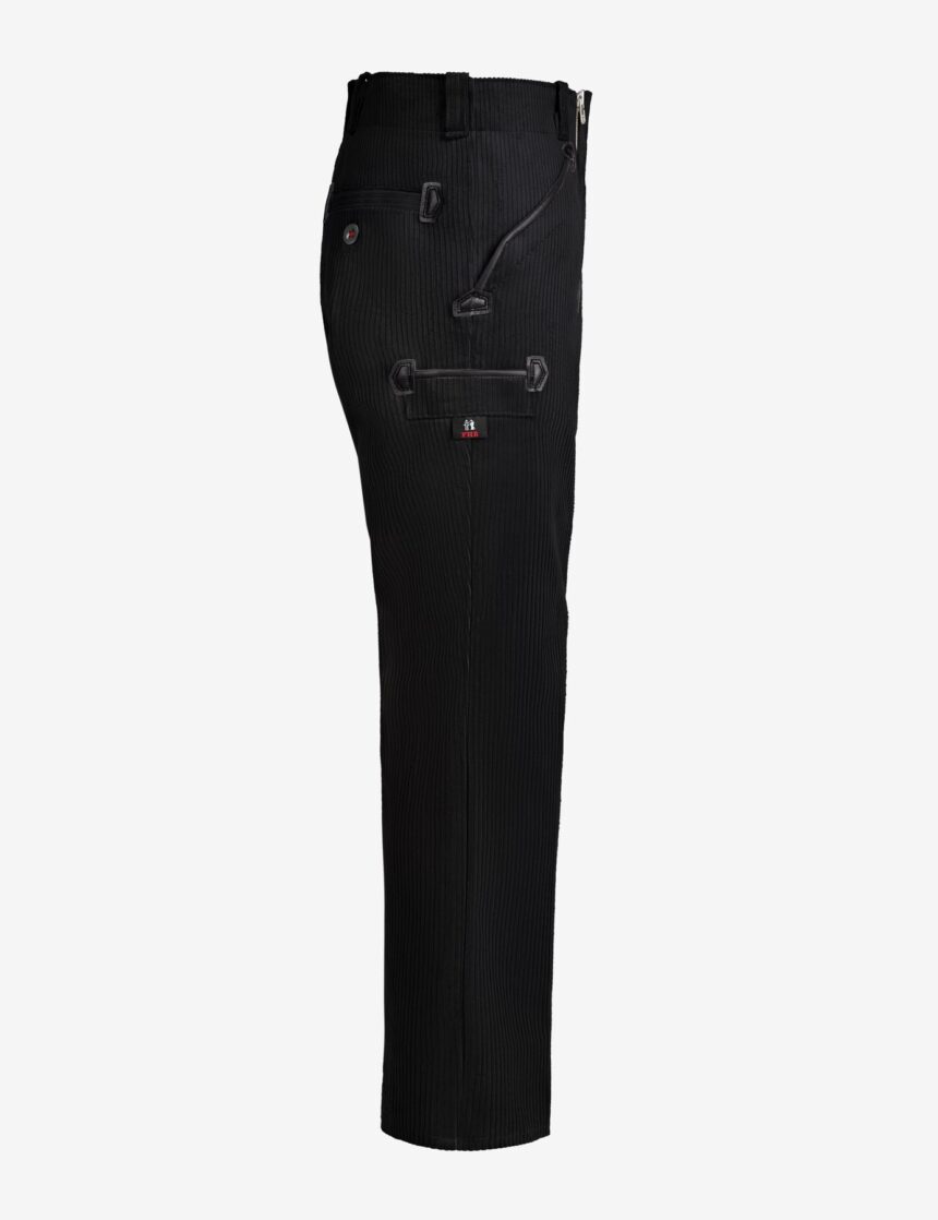 FHB PAUL Zunfthose Trenkercord, schwarz, Gr. 88