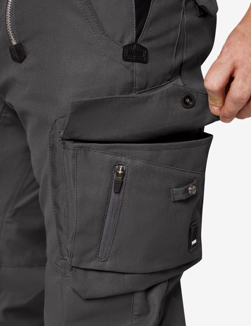 FHB SEBASTIAN Zunfthose Canvas und Cordura, schwarz, Gr. 86