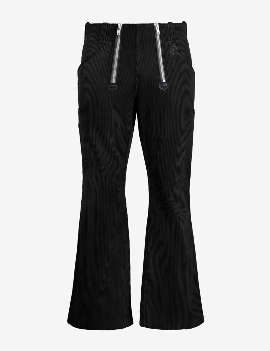 FHB FRIEDRICH Zunfthose Trenkercord, schwarz, Gr. 24