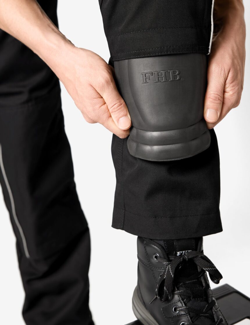 FHB BRUNO Arbeitshose, schwarz, Gr. 84