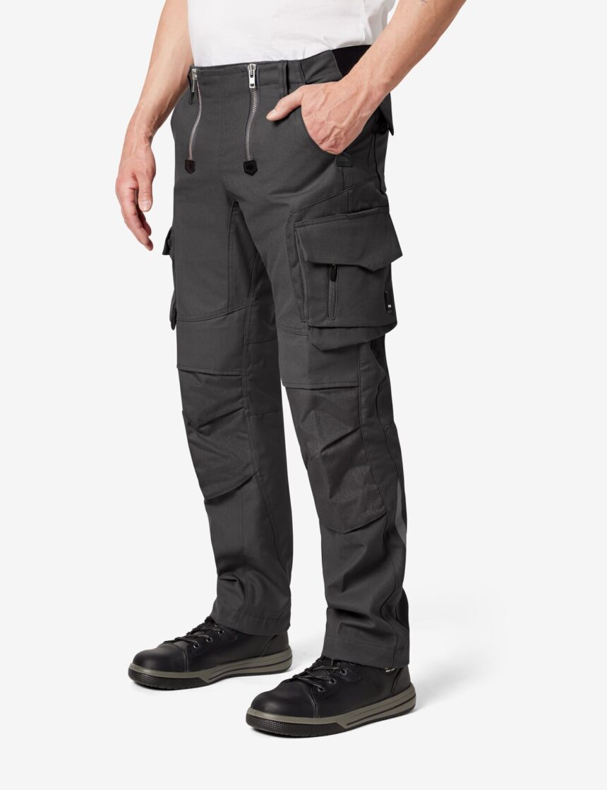 FHB SEBASTIAN Zunfthose Canvas und Cordura, schwarz, Gr. 86
