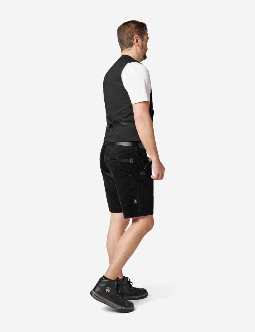 FHB HANS Zunft-Shorts Genuacord, schwarz, Gr. 44