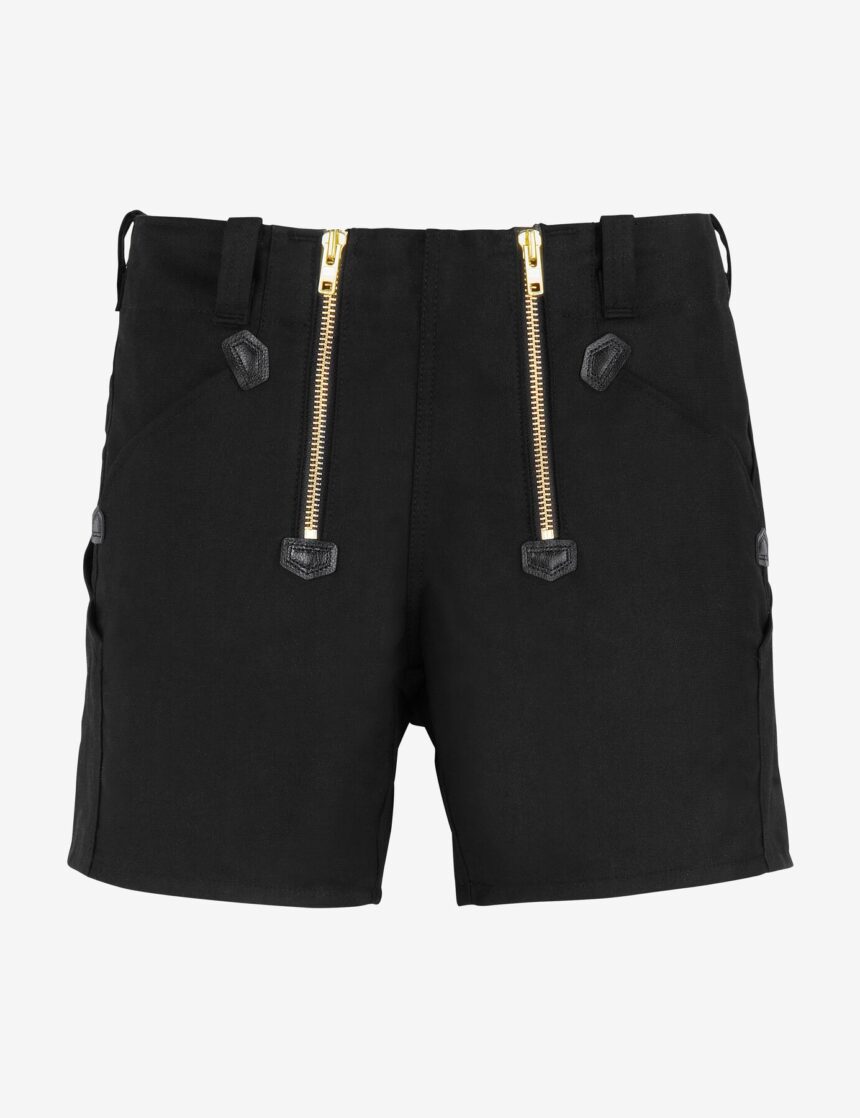 FHB JO Zunft-Shorts kurz Rips-Moleskin, schwarz, Gr. 50