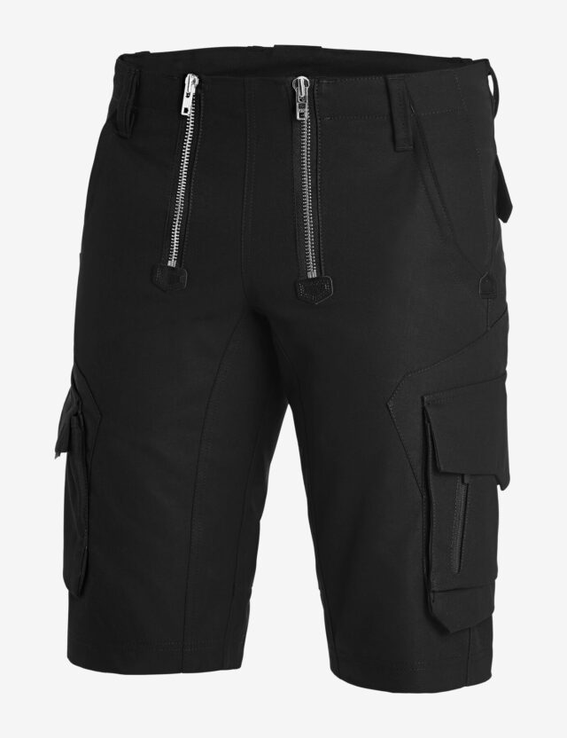 FHB SASCHA Zunft-Bermuda Canvas, schwarz
