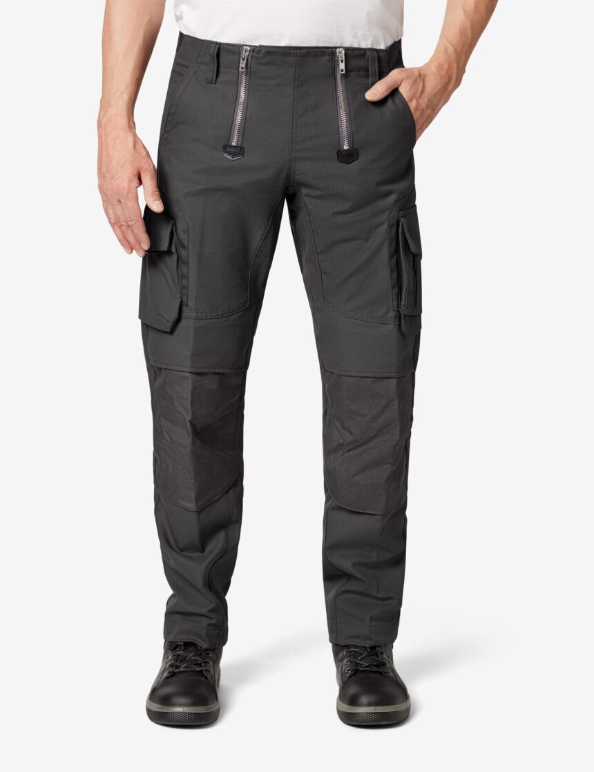 FHB SEBASTIAN Zunfthose Canvas und Cordura, schwarz, Gr. 86