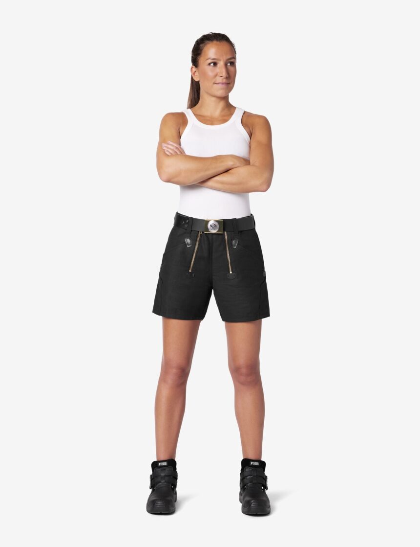 FHB JO Zunft-Shorts kurz Rips-Moleskin, schwarz, Gr. 50