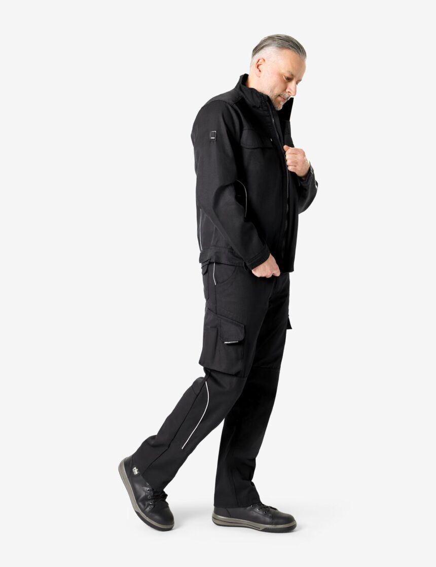 FHB BRUNO Arbeitshose, schwarz, Gr. 84