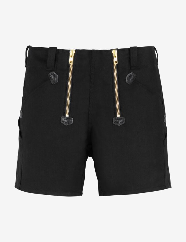 FHB JO Zunft-Shorts kurz Rips-Moleskin, schwarz, Gr. 50