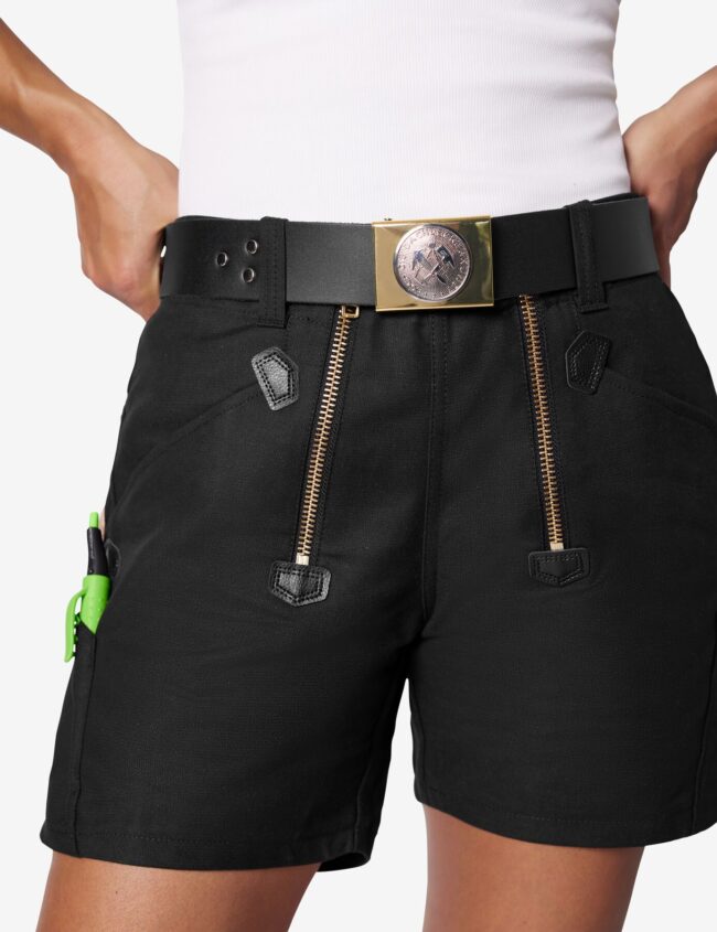 FHB JO Zunft-Shorts kurz Rips-Moleskin, schwarz, Gr. 50