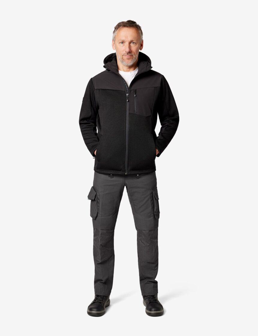 FHB SEBASTIAN Zunfthose Canvas und Cordura, schwarz, Gr. 86