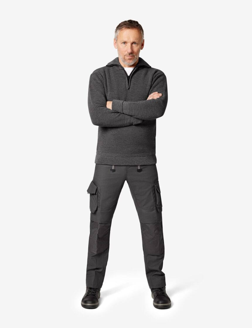 FHB SEBASTIAN Zunfthose Canvas und Cordura, schwarz, Gr. 86