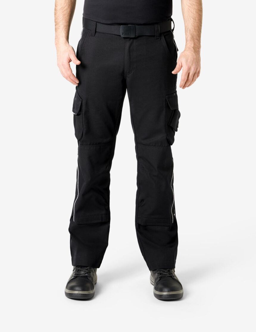 FHB BRUNO Arbeitshose, schwarz, Gr. 84